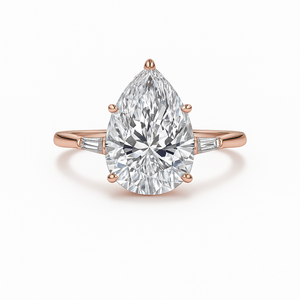 Irdoja Pear Radiance Diamond Ring