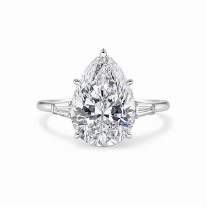 Irdoja Pear Radiance Diamond Ring