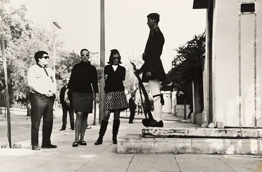 A street scene from the Irdoja family archive