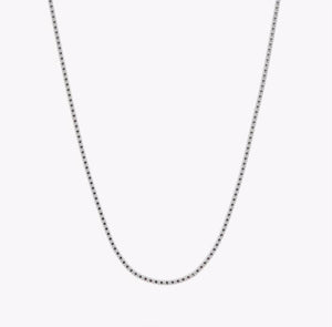 Lab-Grown Diamond Tennis Necklace 14K 18K Gold 16" | 5.8-44.5ct